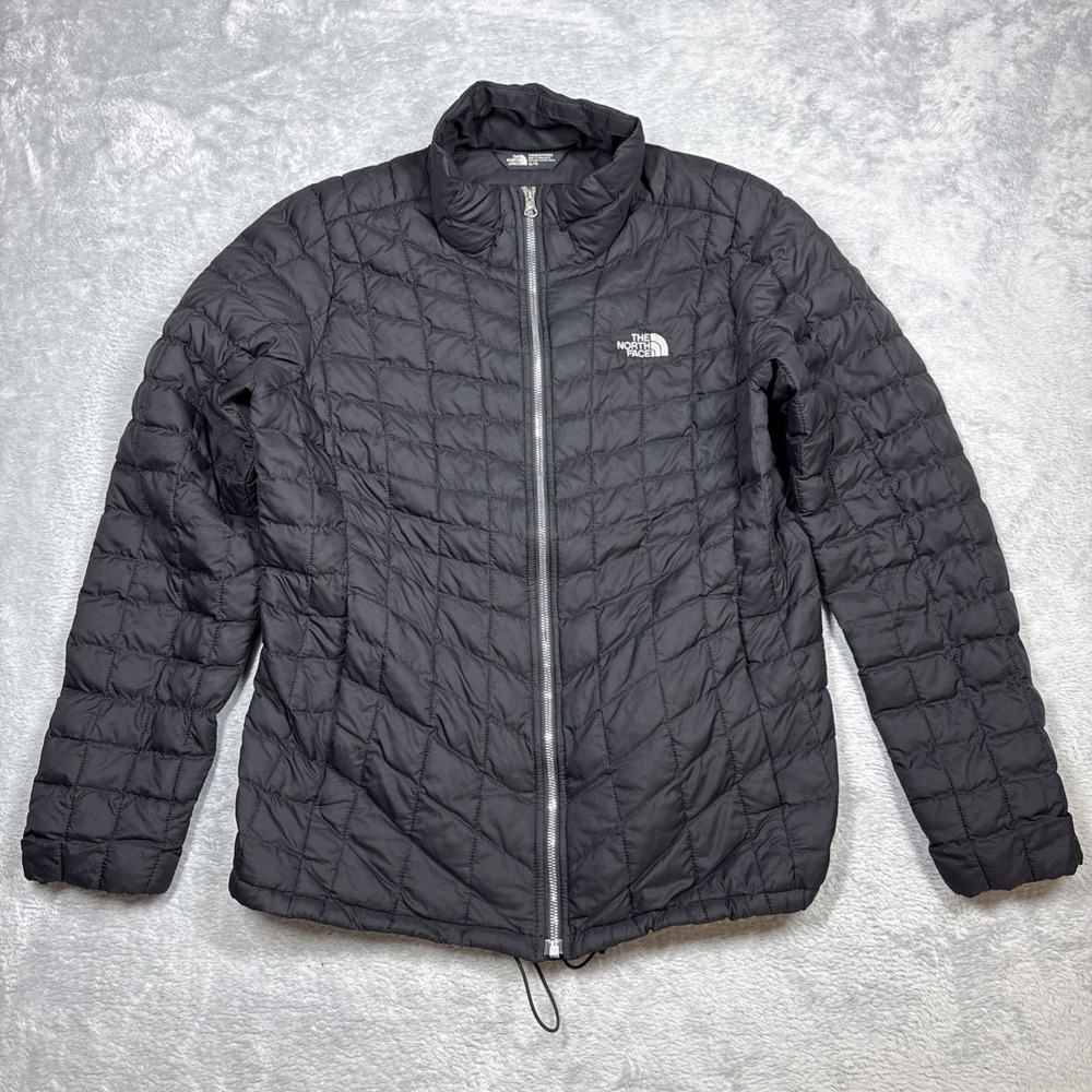 The North Face Thermoball Jacket Women XL Black Lightweight‎ Warm